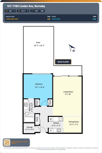 107-7180 Linden Avenue, Burnaby, BC 