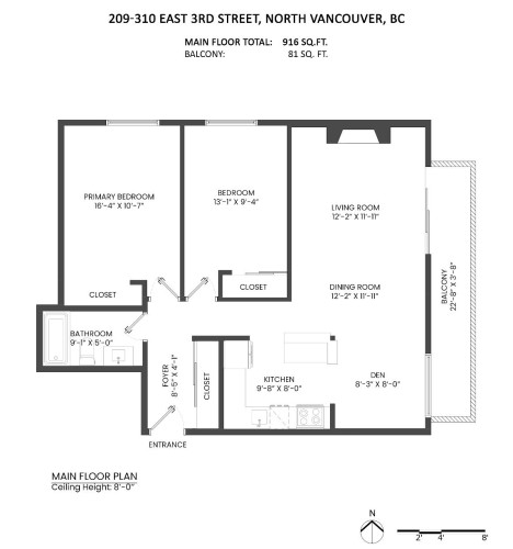 209-310 3Rd Street E, North Vancouver, BC 