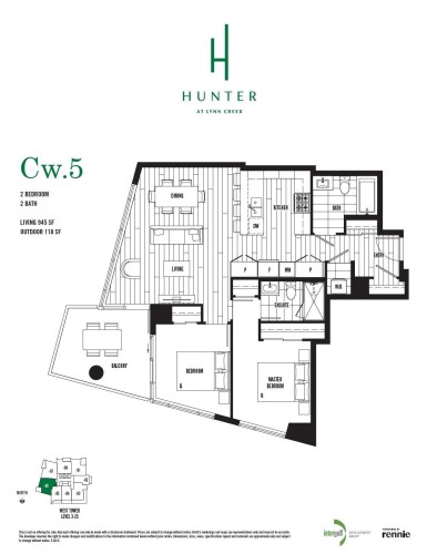 2506-1401 Hunter Street, North Vancouver, BC 