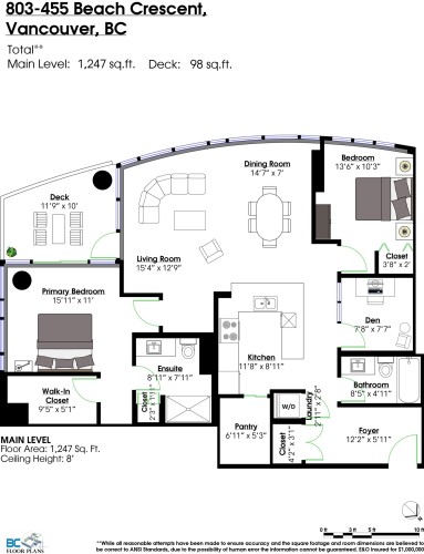 803-455 Beach Crescent, Vancouver, BC 