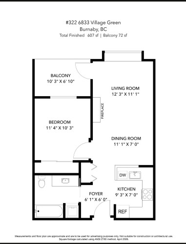 322-6833 Village Green, Burnaby, BC 