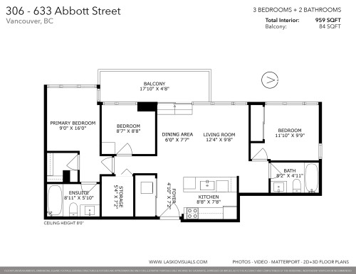 306-633 Abbott Street, Vancouver, BC 