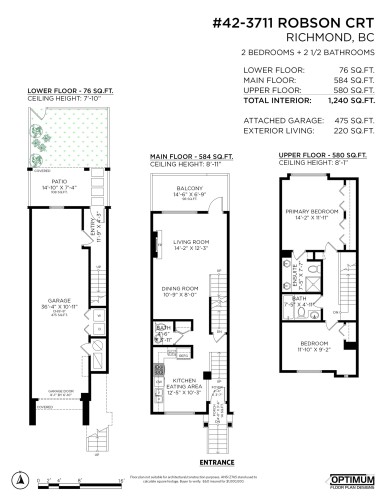 42-3711 Robson Court, Richmond, BC 