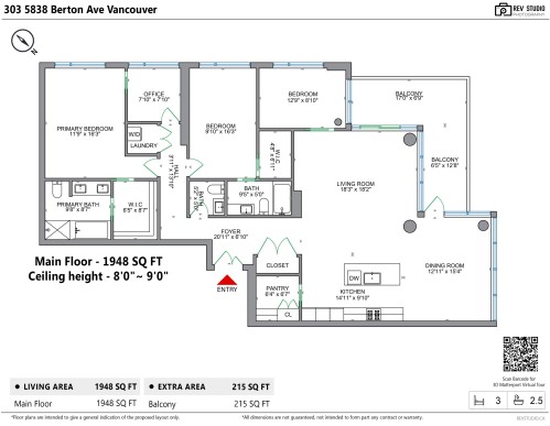 303-5838 Berton Avenue, Vancouver, BC 