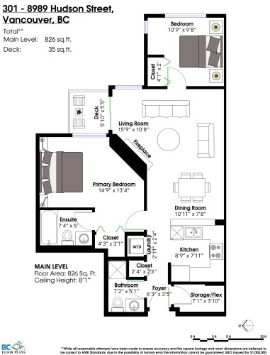 301-8989 Hudson Street, Vancouver, BC 