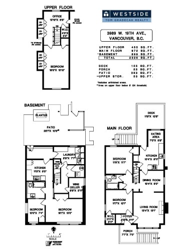 3989 19Th Avenue W, Vancouver, BC 