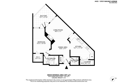 422-12931 Railway Avenue, Richmond, BC 