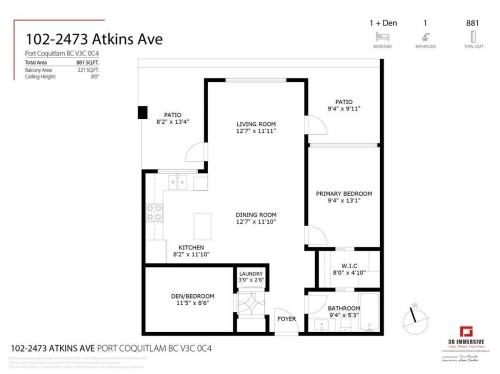 102-2473 Atkins Avenue, Port Coquitlam, BC 