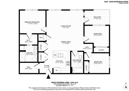 409-8508 Rivergrass Drive, Vancouver, BC 