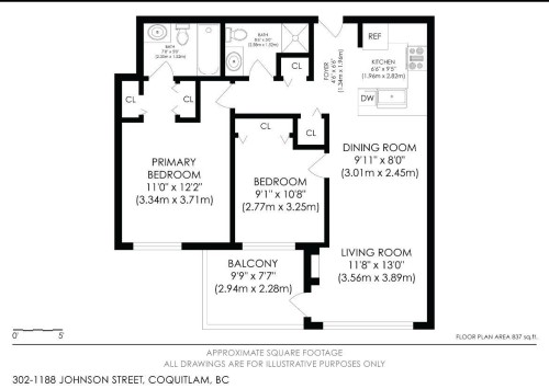 302-1188 Johnson Street, Coquitlam, BC 