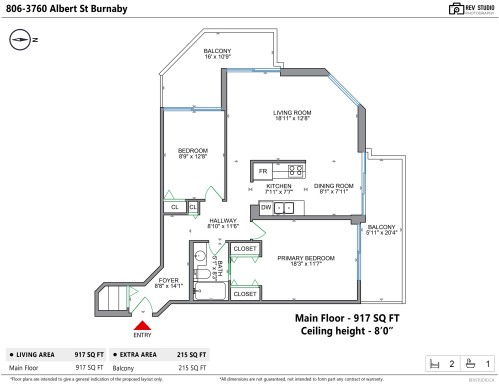 806-3760 Albert Street, Burnaby, BC 