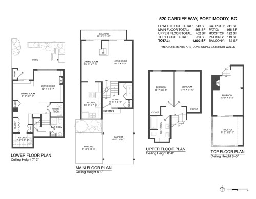 520 Cardiff Way, Port Moody, BC 