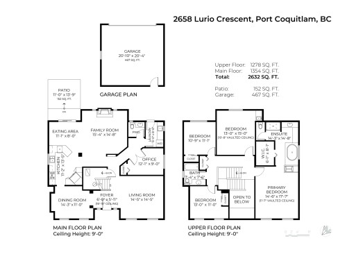 2658 Lurio Crescent, Port Coquitlam, BC 