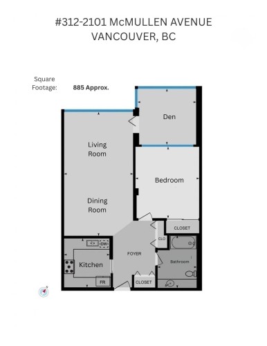 312-2101 Mcmullen Avenue, Vancouver, BC 