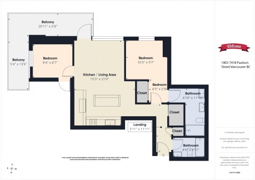 1803-7418 Paulson Street, Vancouver, BC 