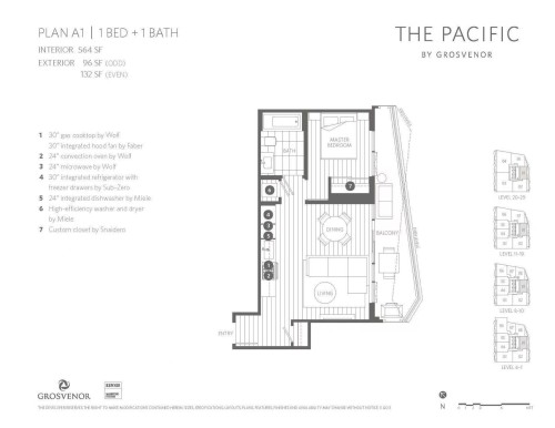 2301-889 Pacific Street, Vancouver, BC 