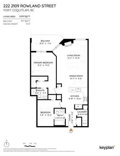 222-2109 Rowland Street, Port Coquitlam, BC 