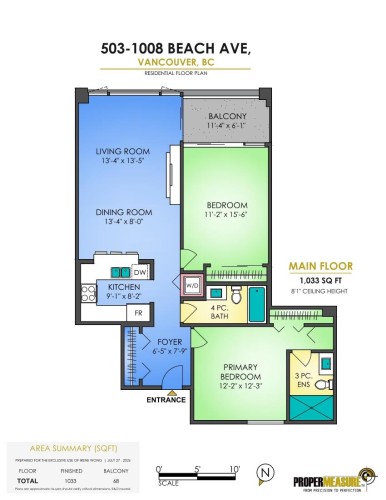 503-1008 Beach Avenue, Vancouver, BC 