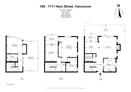 109-1111 Haro Street, Vancouver, BC 