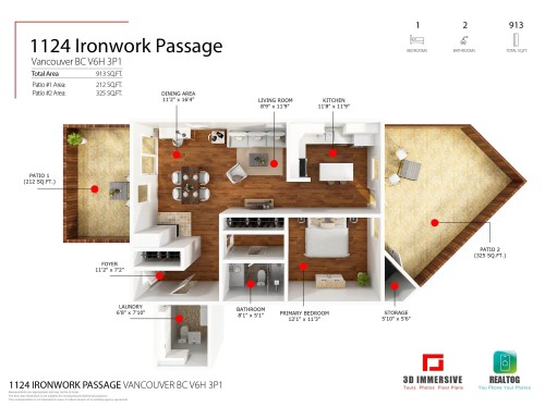 1124 Ironwork Passage, Vancouver, BC 