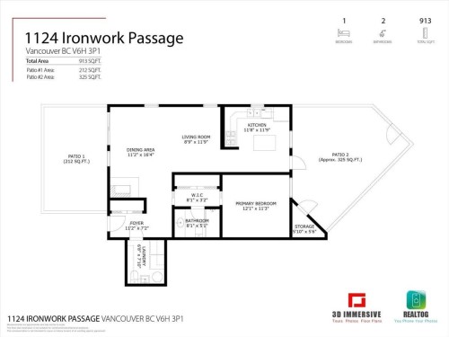 1124 Ironwork Passage, Vancouver, BC 