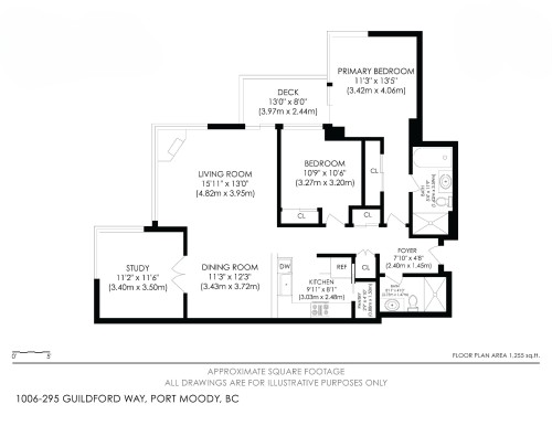 1006-295 Guildford Way, Port Moody, BC 