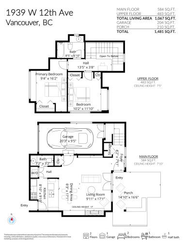 1939 12Th Avenue W, Vancouver, BC 