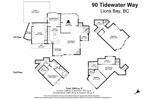90 Tidewater Way, Lions Bay, BC 