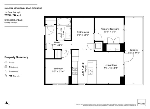506-3588 Ketcheson Road, Richmond, BC 