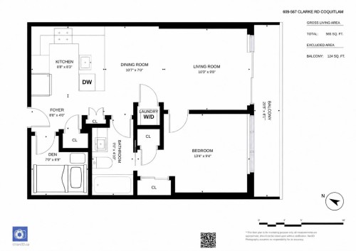 609-567 Clarke Road, Coquitlam, BC 