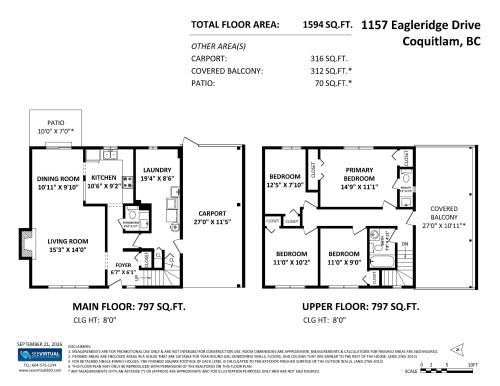 1157 Eagleridge Drive, Coquitlam, BC 