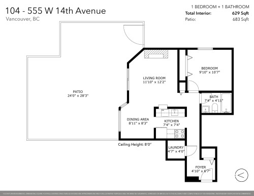 104-555 14Th Avenue W, Vancouver, BC 