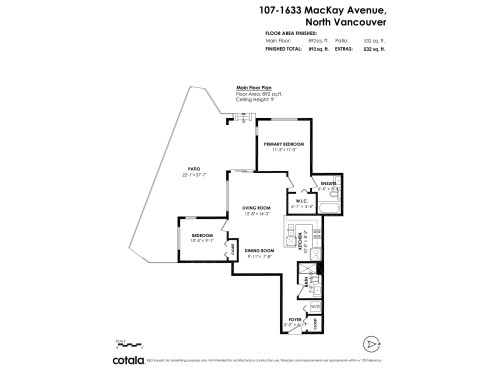 107-1633 Mackay Avenue, North Vancouver, BC 