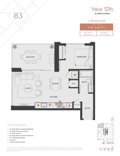 1306-688 57Th Avenue W, Vancouver, BC 