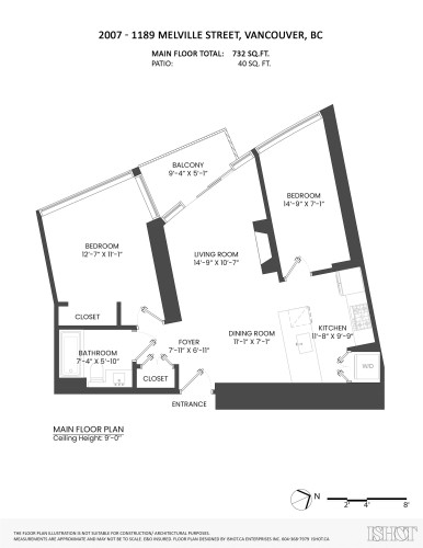 2007-1189 Melville Street, Vancouver, BC 