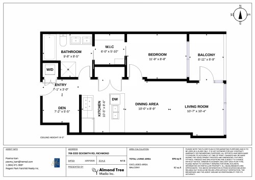 706-3333 Sexsmith Road, Richmond, BC 