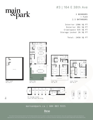 3-164 38Th Avenue E, Vancouver, BC 