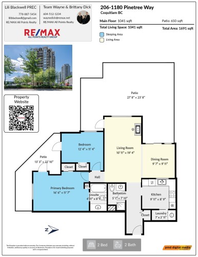 206-1180 Pinetree Way, Coquitlam, BC 