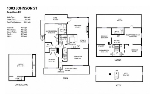 1303 Johnson Street, Coquitlam, BC 