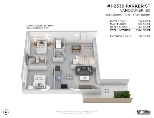 1-2339 Parker Street, Vancouver, BC 