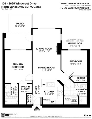 104-3625 Windcrest Drive, North Vancouver, BC 