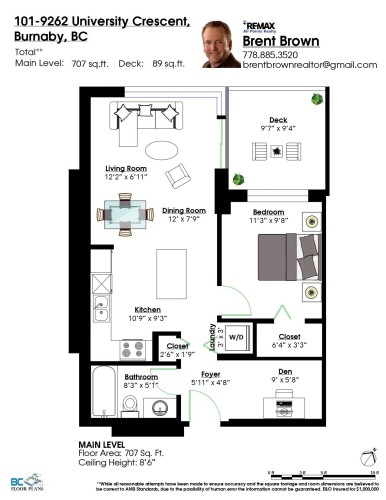 101-9262 University Crescent, Burnaby, BC 