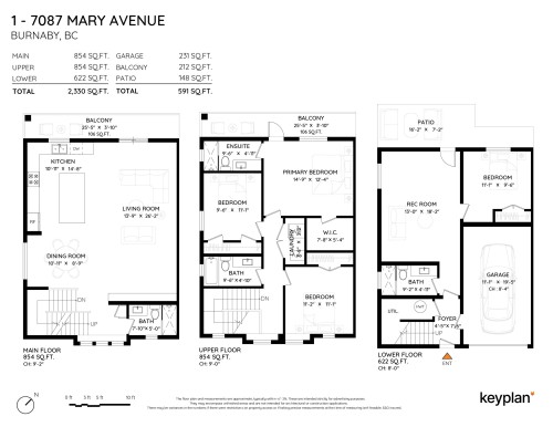 1-7087 Mary Avenue, Burnaby, BC 