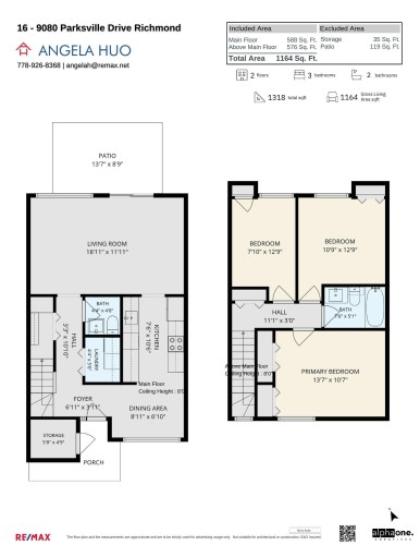 16-9080 Parksville Drive, Richmond, BC 