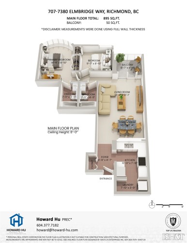 707-7380 Elmbridge Way, Richmond, BC 