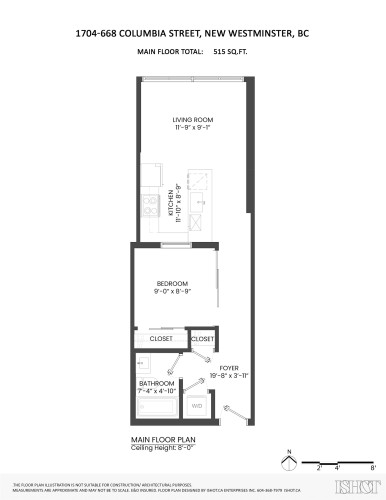 1704-668 Columbia Street, New Westminster, BC 