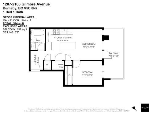 1207-2186 Gilmore Avenue, Burnaby, BC 