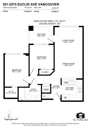 301-3575 Euclid Avenue Avenue, Vancouver, BC 