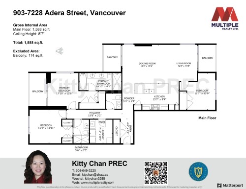 903-7228 Adera Street, Vancouver, BC 