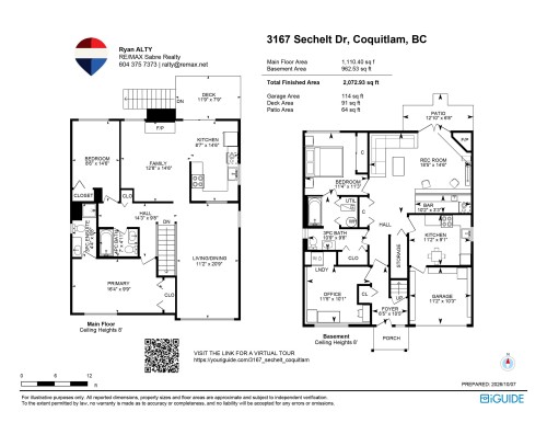 3167 Sechelt Drive, Coquitlam, BC 